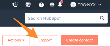 HubSpot import by CRONYX Digital