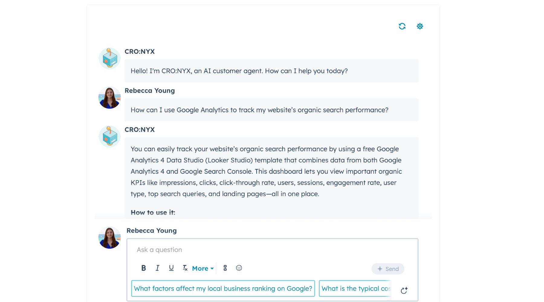 HubSpot AI Customer Agent