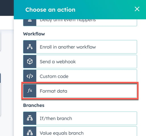 HubSpot Ops Hub Format Data