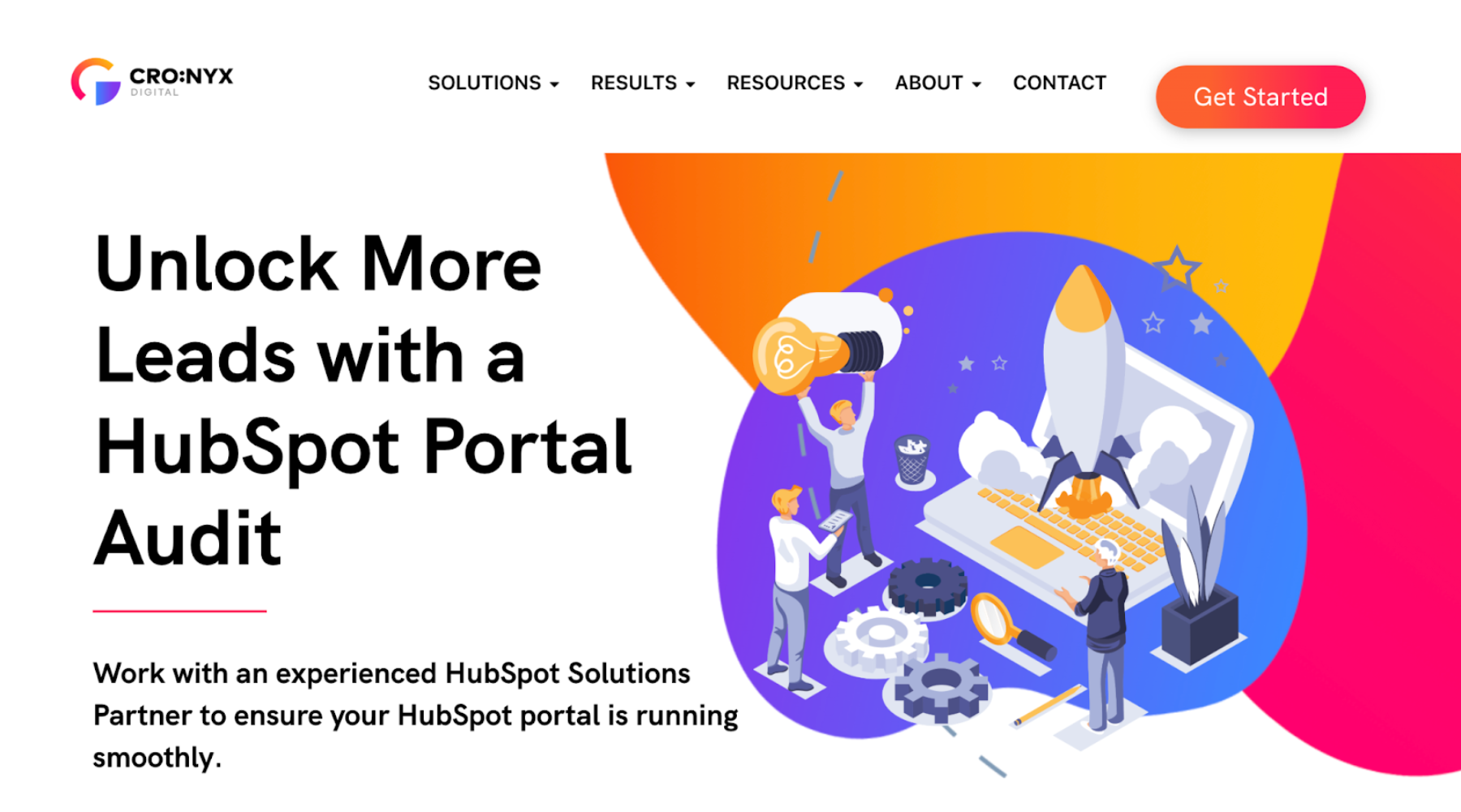 hubspot portal audit version b