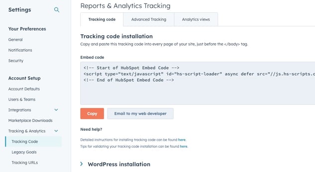 hubspot-tracking-code