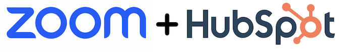 HubSpot and Zoom logos illustrating an integration