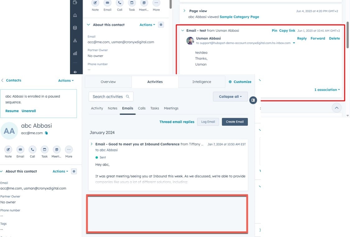 Scrubbing HubSpot Email Convos