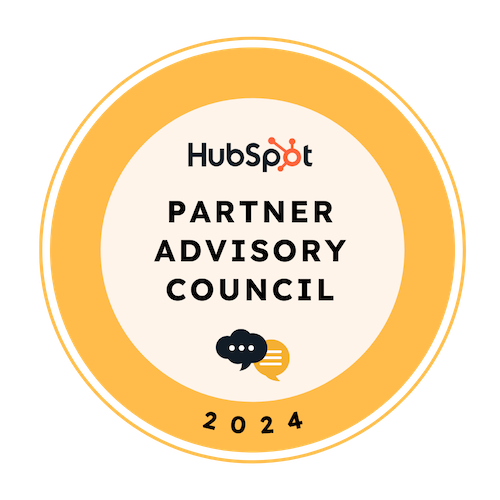 2024 HubSpot Partner Advisory Council Member Badge