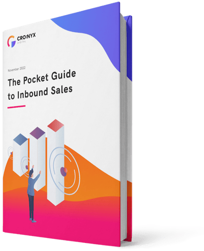 CRONYX - Ebook - The Pocket Guide to Inbound Sales - Hero Book cover-sm