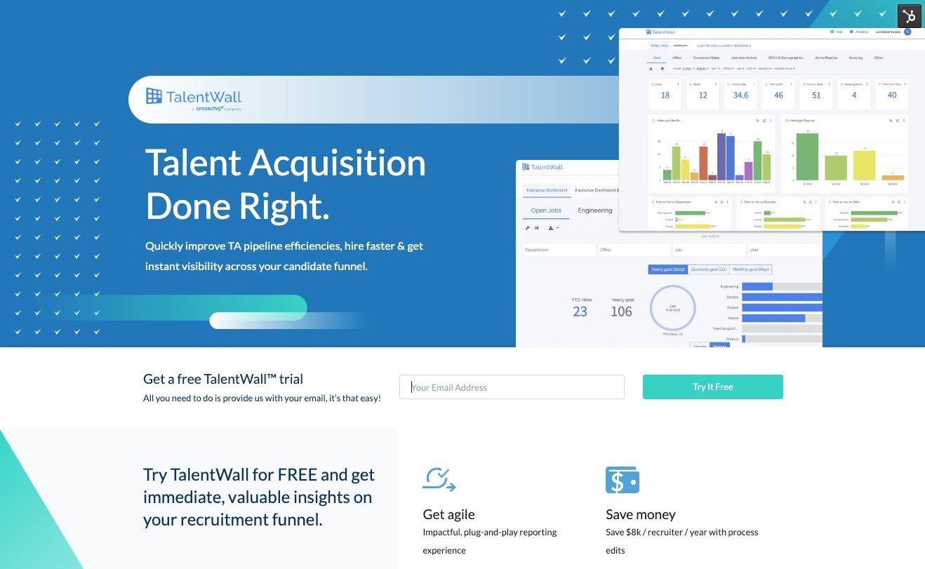 Custom HubSpot landing pages
