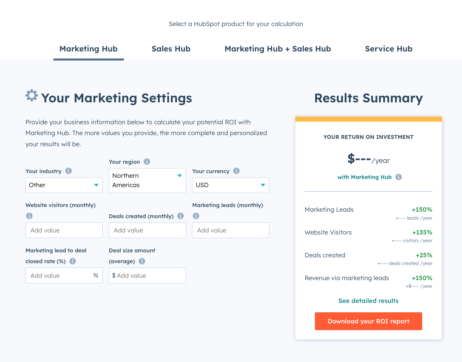 ROI calculator