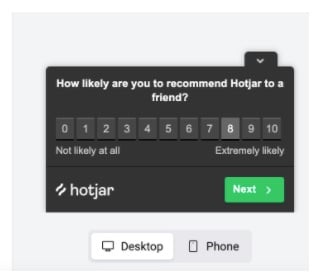 nps-survey-hotjar