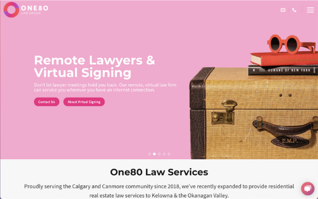 One80 Law Group Website