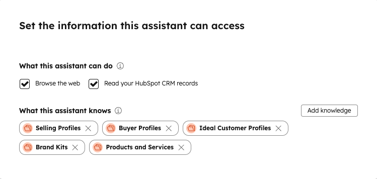 Information for assistant