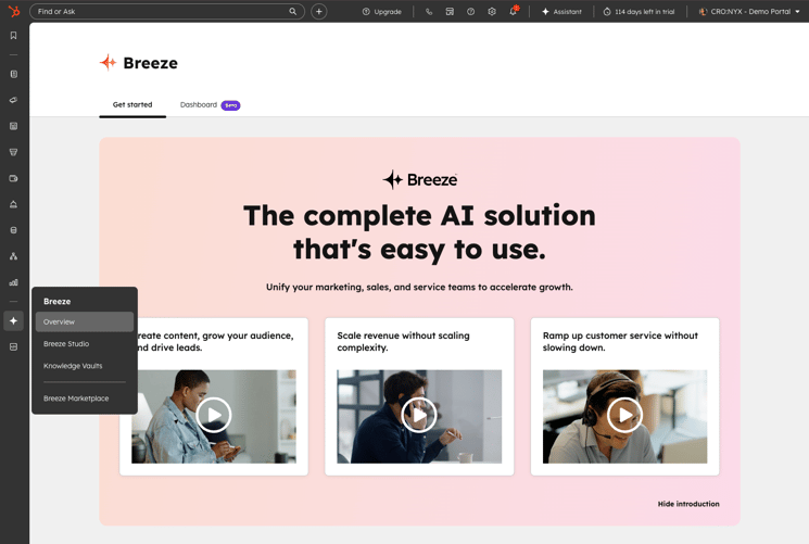 Breeze Studio overview