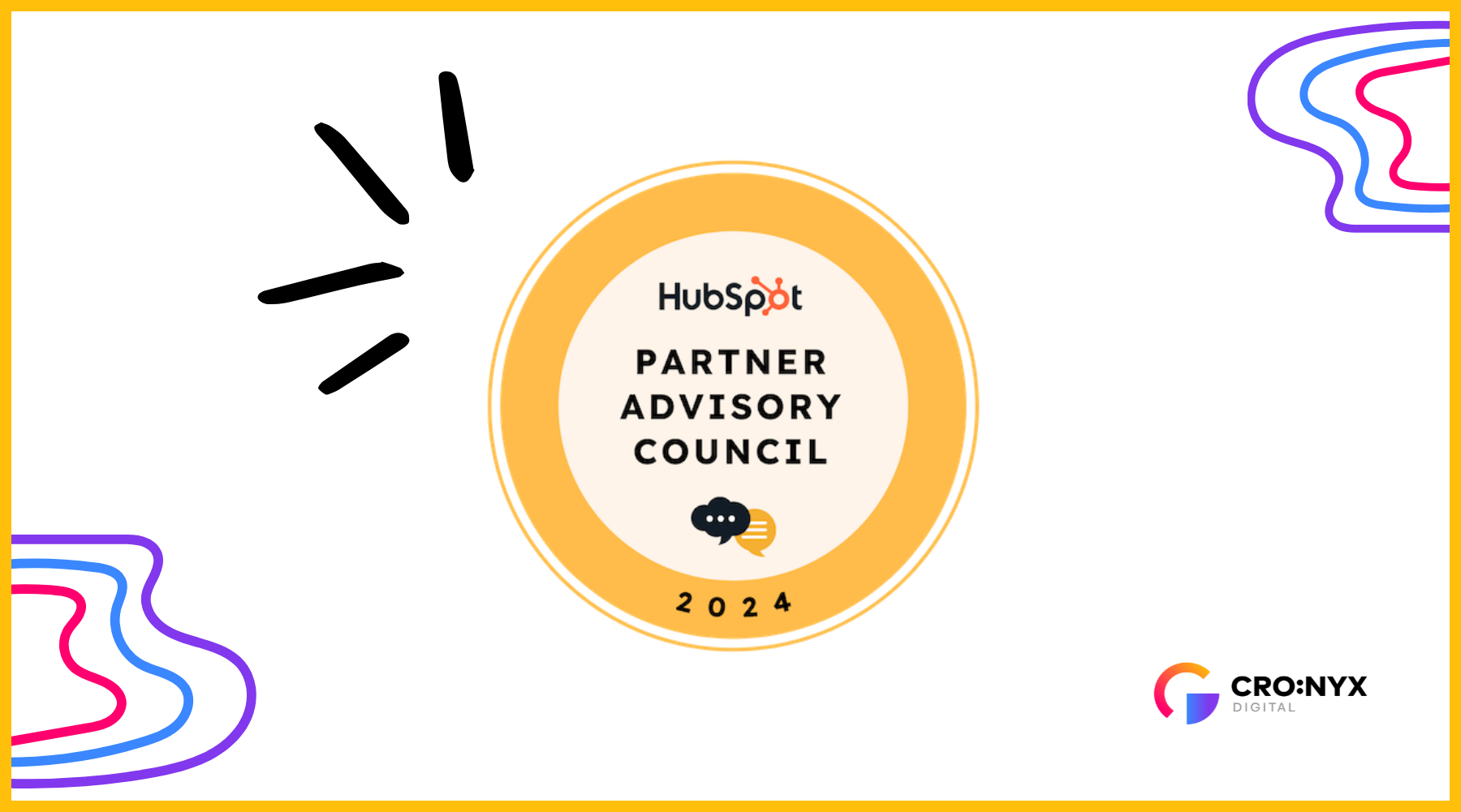 CRO:NYX Digital accepted into 2024 HubSpot Partner Advisory Council