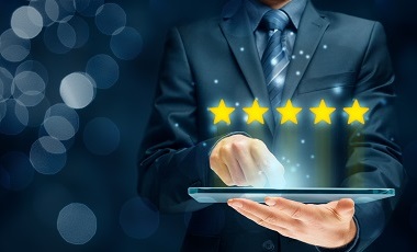 online Google review star rating 