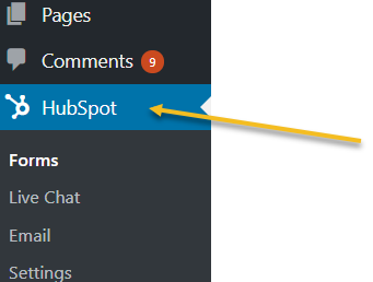 Connect HubSpot to WordPress